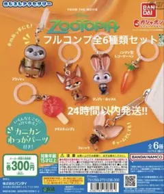 ディズニー　ズートピア めじるしアクセサリー コンプ 6種 24時間以内発送‼︎
