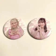 ＝LOVE イコラブ 大場花菜 諸橋沙夏 缶バッジ
