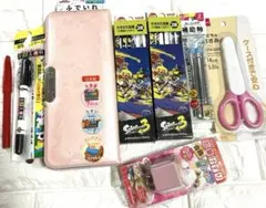 新品　未使用品❣️筆箱　スプラトゥーン鉛筆2B　文房具セット