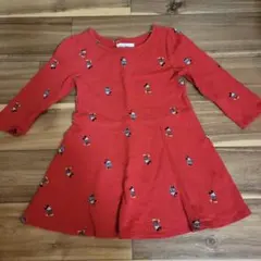 baby GAP ベビーギャップ　ディズニー　ミッキーミニー　ワンピース100㎝