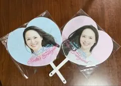 美品】松田聖子コンサート2026うちわ2枚 &スイトピーブーケ必須
