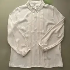 ORIHICA オフホワイト ブラウス 長袖