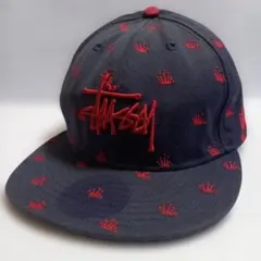 (超希少)ヴィンテージ Stussy×NEW ERAコラボベースボールキャップ