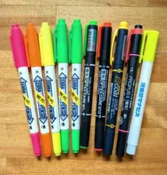 蛍光ペンまとめ売り 10本セット ZEBRA TOMBO 三菱