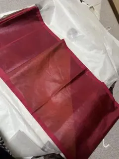 赤色　袋帯