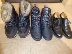 雪が多い地方用、Colombiaほか防水カジュアルブーツ 26cm3点セット