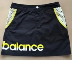 New Balance ゴルフスカート ブラックのサムネイル