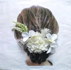 髪飾り前撮り結婚式ヘッドパーツ卒業式ウェディング成人式