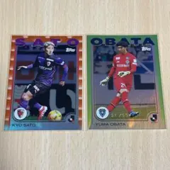 2025 Topps Jリーグ　シリアル2枚セット