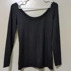 UNIQLO HEATTECH 長袖 ブラック Sのサムネイル