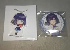 学マス ローソン 秦谷美鈴 アクリルキーホルダー 缶バッチ