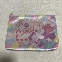 ミニーマウス ポーチ 約24cm×18cm