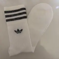 アディダス ホワイト ストライプ ソックス