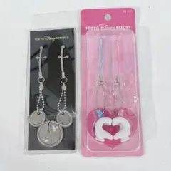 東京ディズニーリゾート　ミッキー　ペアストラップ　2つセット