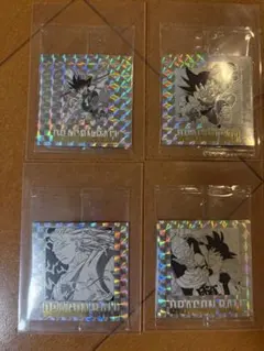 ドラゴンボール 40周年 ウエハース　4枚セット