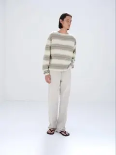 【AURALEE】FADED HARD TWIST BROWN DENIM 5P