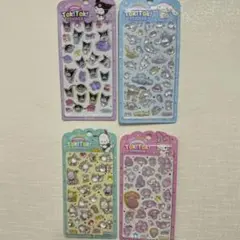 韓国 サンリオ Tok Tok ステッカー　４枚セット