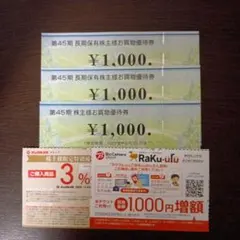 ビックカメラ株主優待券