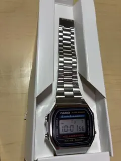 CASIO A168WA-1A2WJR 保護シール貼り済みのサムネイル