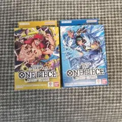 ワンピースカード スタートデッキ 青 クザン 黄 キッド 2個セット