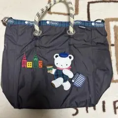 本日限定値下げ♡美品 ファミリアブラックチェック マザーズバッグ
