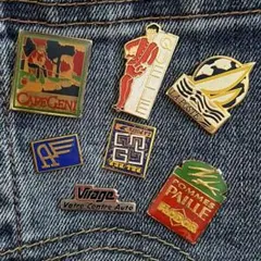 ヴィンテージピンバッチセット