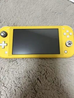 NintendoSwitchLiteイエローACアダプター、2種類のソフト付き‼️