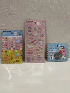 クレヨンしんちゃん シールセット 3点