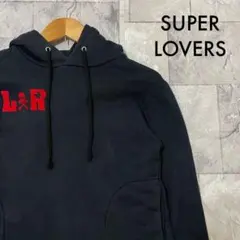 SUPER LOVERS sweat hoodie スウェットパーカー スカルのサムネイル