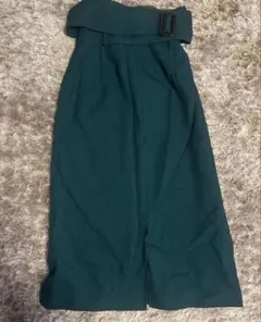 The Virgnia ダークグリーン タイトスカート