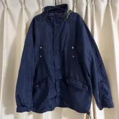 TOMMY HILFIGER ネイビーナイロンジャケット XL ストリート系