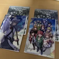 2枚セット　カラフルピーチ　クリアポスター2