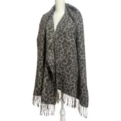ヒョウ柄 ストール