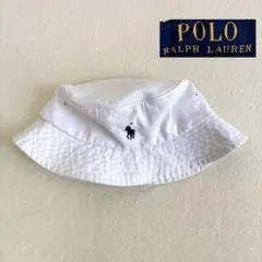 Polo Ralph Lauren ポロラルフローレン　バケットハット　ホワイトのサムネイル