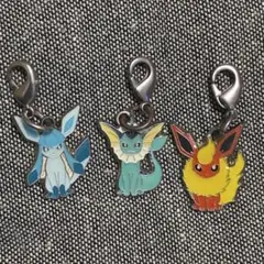 シャワーズ サンダース ブースター メタルチャーム ポケモン ポケセン