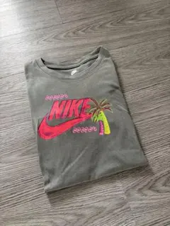 NIKE Tシャツ グレー パームツリープリントKIDS 145cm
