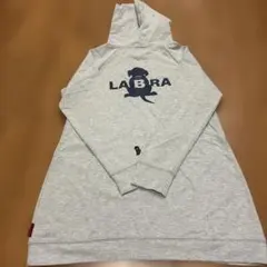 LABRA ラブラ 長袖 パーカー グレー