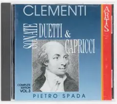 クレメンティ　ピアノ作品全集 3　ピエトロ・スパーダ