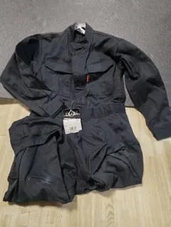 新品未使用　キッズ用　オーバーオール　つなぎ　120cm 　ブラック