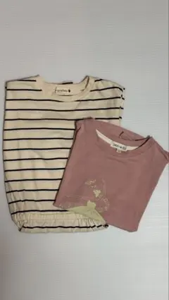 まとめ売り　 2点　ブランシェス　ワンピ　110シューラルー　Tシャツ110