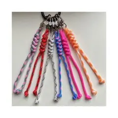 パラコードチャーム キーホルダー