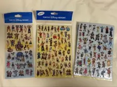 東京ディズニーリゾート 実写 シール 3枚セット