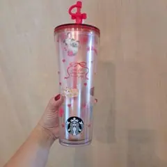スターバックス バレンタイン 2026 コールドカップタンブラー　キャット