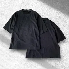 【ユニクロ】Tシャツ 2枚セット エアリズム 綿混 クルーネック 半袖 M