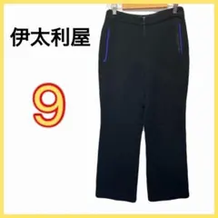 【伊太利屋】 スラックス パンツ ライン フォーマル トリアセテート