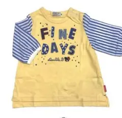 ミキハウス　ダブルビー　七分袖　トップス　130 七分袖、長袖、ロンT