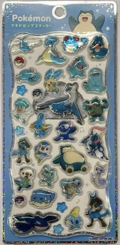 【正規品】ポケモン プチドロップステッカー 新作シール