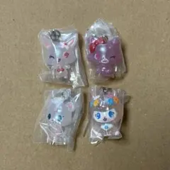 ジュエルペット　めじるしアクセサリー　キラキラオーロラver.　4個セット