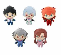 EVA POCKET マスコット　全5種コンプリートセット