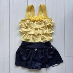 アプレレクール　女の子用フリルセパレート水着
